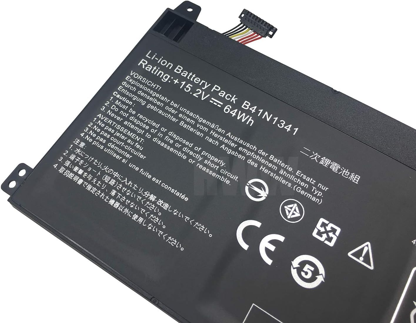 WISTAR 15.2V 64Wh B41N1341 Battery Compatible for Asus Q502L Q502LA Series Laptopâ€¦